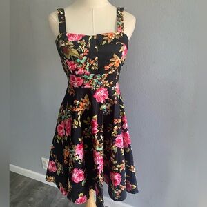 Fit and glare fold over dress